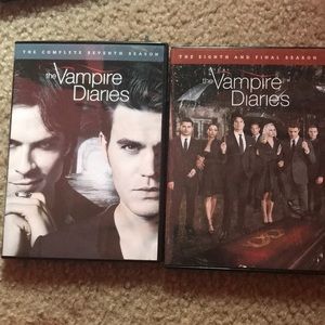 The Vampire Diaries Season 7-8 DVDS
